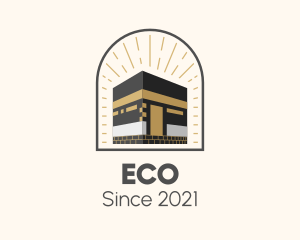 Religious - Kaaba Muslim Mosque logo design