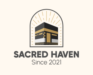 Mosque - Kaaba Muslim Mosque logo design
