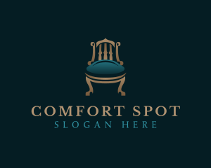 Seat - Furniture Chair Seat logo design