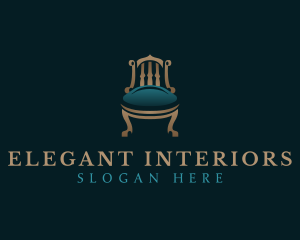 Furniture Chair Seat logo design