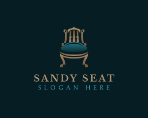 Furniture Chair Seat logo design