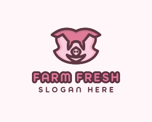 Livestock - Pig Pork Livestock logo design