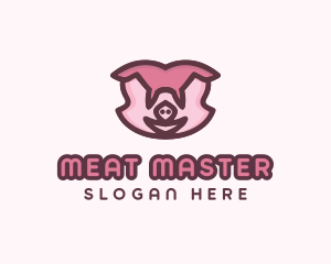 Pig Pork Swine logo design