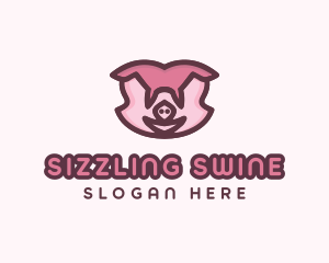 Pork - Pig Pork Livestock logo design