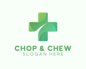 Healthcare - Green Medical Cross logo design