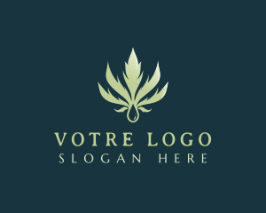 Organic - Organic Cannabis Weed logo design