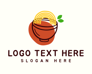 Soba - Pasta Bowl Restaurant logo design