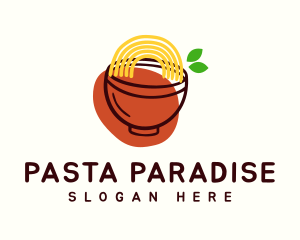 Pasta Bowl Restaurant logo design