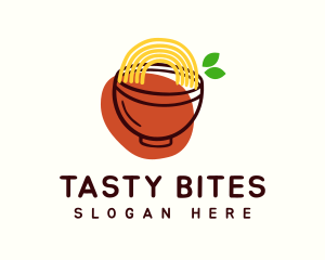 Savory - Pasta Bowl Restaurant logo design