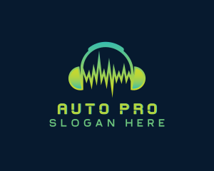 Sound Recording Headphones  Logo