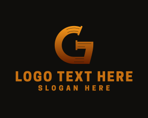 Letter G - Mechanic Automotive Vehicle logo design