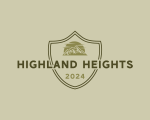 Highland - Mountain Summit Adventure logo design