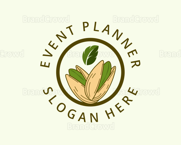 Organic Pistachio Nut Logo