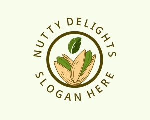 Pistachio - Organic Pistachio Nut logo design