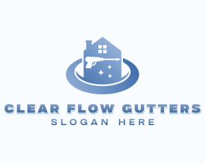 Pressure Washing Cleaner logo design