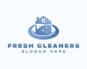 Pressure Washing Cleaner logo design