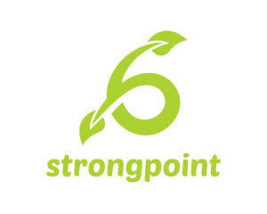 Green Vine Six Logo