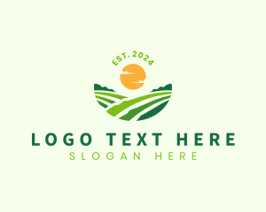 Gardening - Organic Farm Agriculture logo design