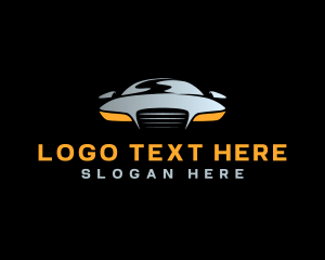 Sports Car - Automobile Car Detailing logo design