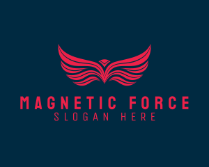 Modern Business Wings logo design