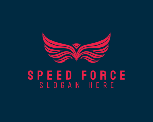 Modern Business Wings logo design