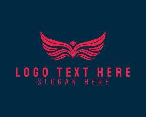 Modern Business Wings Logo