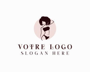 Woman Bikini Body Logo