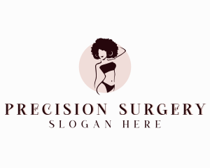 Woman Bikini Body logo design