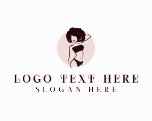 Woman Bikini Body Logo