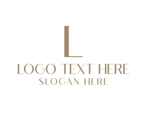 Slanted - Simple Modern Business logo design