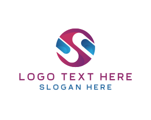 Stylish - Professional Circle Letter S logo design
