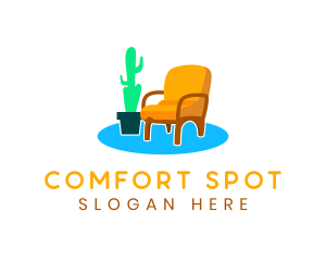 Seat - Furniture Seat Decoration logo design