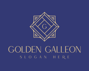 Golden Jewelry Boutique logo design