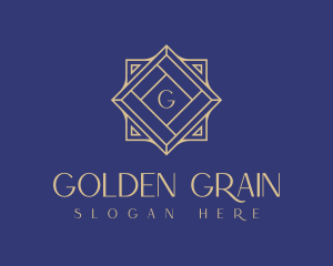 Golden Jewelry Boutique logo design