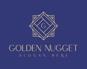 Golden Jewelry Boutique logo design