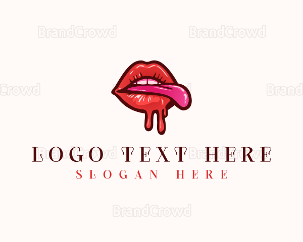 Sexy Smooth Lips Logo