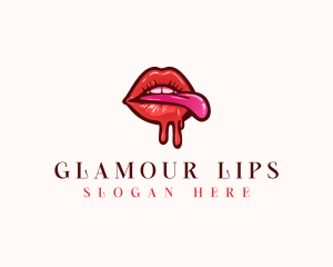 Sexy Smooth Lips logo design