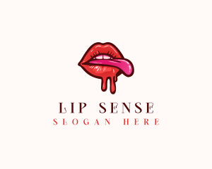 Sexy Smooth Lips logo design