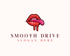 Sexy Smooth Lips logo design