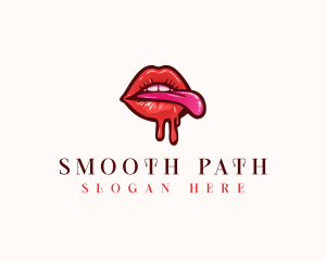 Sexy Smooth Lips logo design