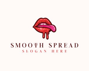 Sexy Smooth Lips logo design