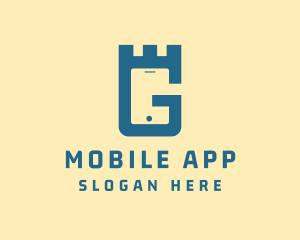 Screen - Royal G Mobile App logo design