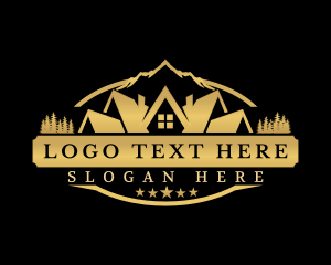 Exclusive - Roof Real Estate Outdoor logo design