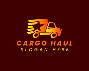 Star Truck Logistics Forwarding logo design