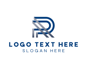 Interior Design - Modern Professional Letter R logo design