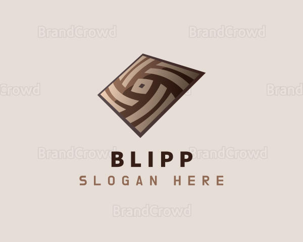 Brown Tile Pattern Logo