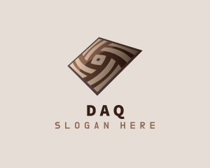 Brown Tile Pattern Logo