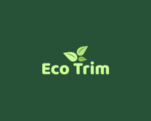 Tea Leaf Eco logo design