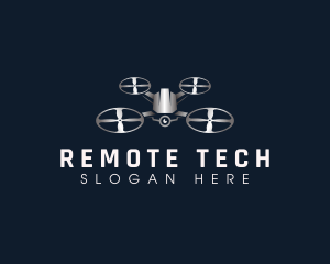 Remote - Aerial Videography Drone logo design