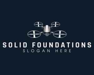 Fidget - Aerial Videography Drone logo design
